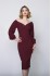 Cocktail dress with sleeves Jolie DM-1064