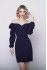 Cocktail dress with sleeves Dana DM-1062