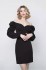 Cocktail dress with sleeves Dana DM-1062