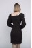 Cocktail dress with sleeves Dana DM-1062
