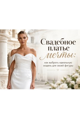 Свадебное платье мечты: как выбрать идеальную модель для своей фигуры