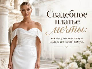 Свадебное платье мечты: как выбрать идеальную модель для своей фигуры
