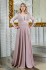 Evening long dress with sleeves  Milana DM-949