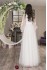Wedding Dress with puffy sleeves Juliet MS-998