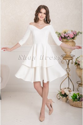 Свадебное платье длины миди Sophie MS-994