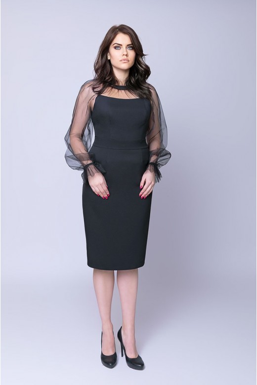 Коктейльное платье-футляр Tina DM-1080 