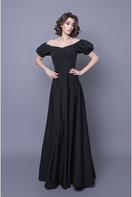 Вечернее платье с рукавами-фонариками Assol DM-1125