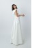 Long wedding dress with ruffles Gwen MS-1153