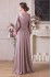 Evening dress with sleeves Milena CM-913