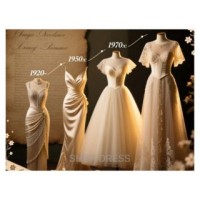 From the 1920s to the 1970s: Retro Wedding Dresses for Every Bride