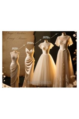 От 1920-х до 1970-х: свадебные платья в стиле ретро для каждой невесты