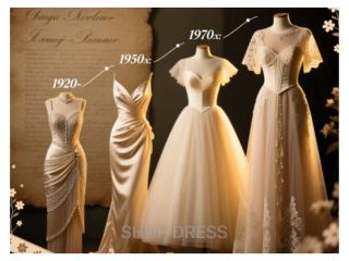 От 1920-х до 1970-х: свадебные платья в стиле ретро для каждой невесты