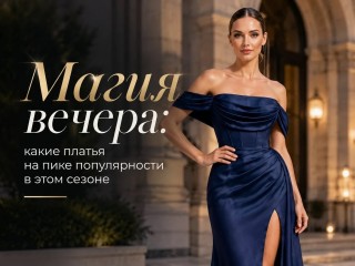 Магия вечера: какие платья на пике популярности в этом сезоне