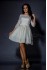 Короткое платье с рукавами DM-796