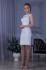 Короткое свадебное платье футляр DM-819